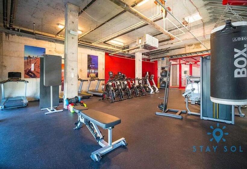 １ベッドルームハウス, Worth Traveling Rooftop Pool   Hollywood Beach   Gym