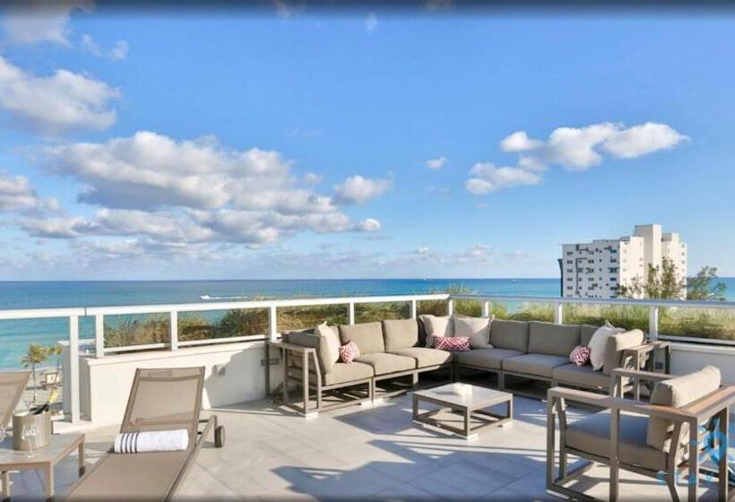 １ベッドルームハウス, Worth Traveling Rooftop Pool   Hollywood Beach   Gym