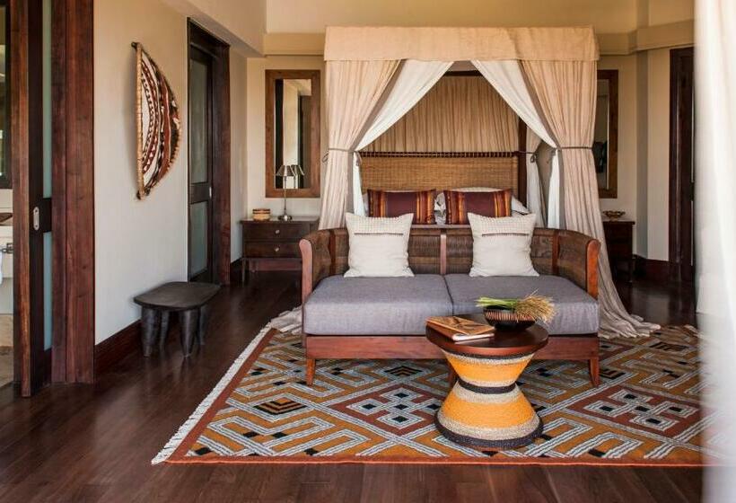 غرفة قياسية سرير كينج, Four Seasons Safari Lodge Serengeti
