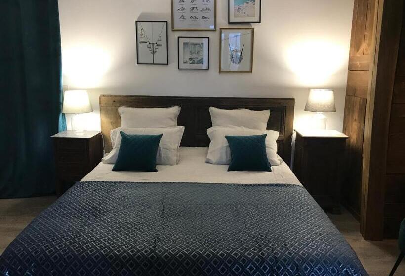 غرفة قياسية مطلة على الجبل, La Perle De La Lauzière, Chambres D Hôtes