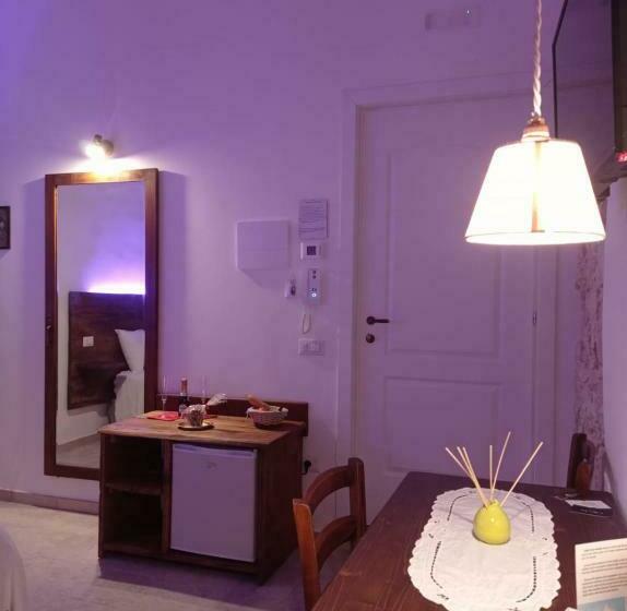 غرفة ديلوكس مزودة بشرفة, Torre Pendio B&b