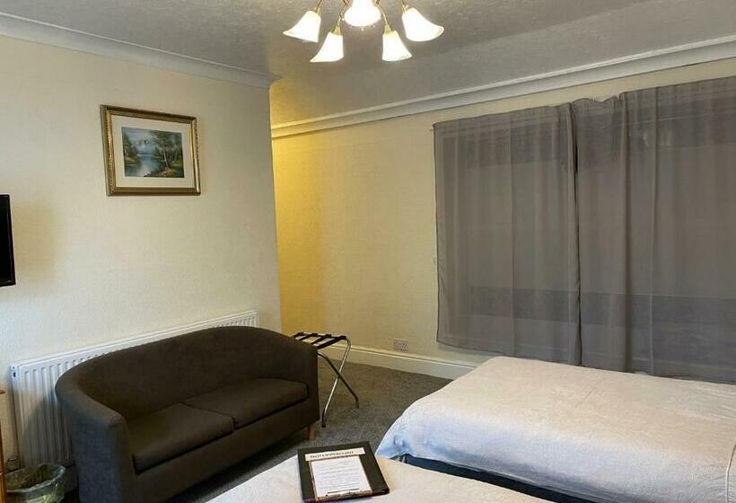 Quarto standart vista jardim, Bron Menai Guest House