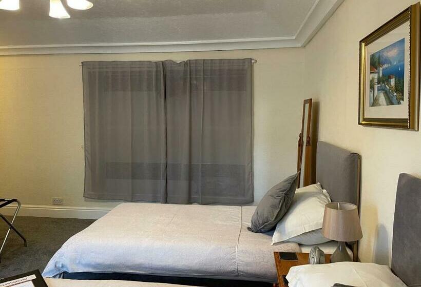 חדר סטנדרט נוף לגינה, Bron Menai Guest House