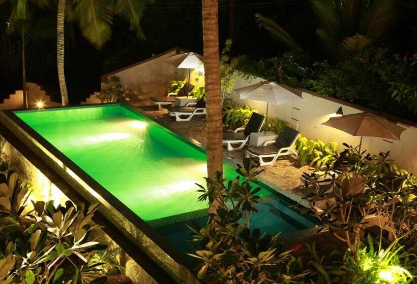 带花园景观和一个卧室的别墅, Goyambokka Guesthouse