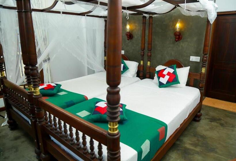 带花园景观和一个卧室的别墅, Goyambokka Guesthouse