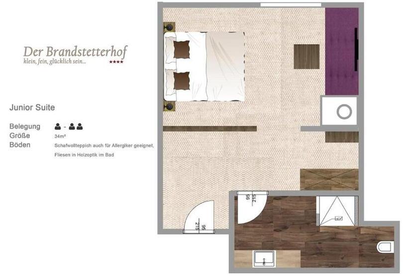 סוויטת ג'וניור, Der Brandstetterhof   Adults Only