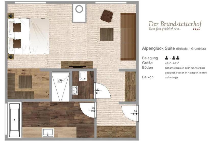 套房, Der Brandstetterhof   Adults Only