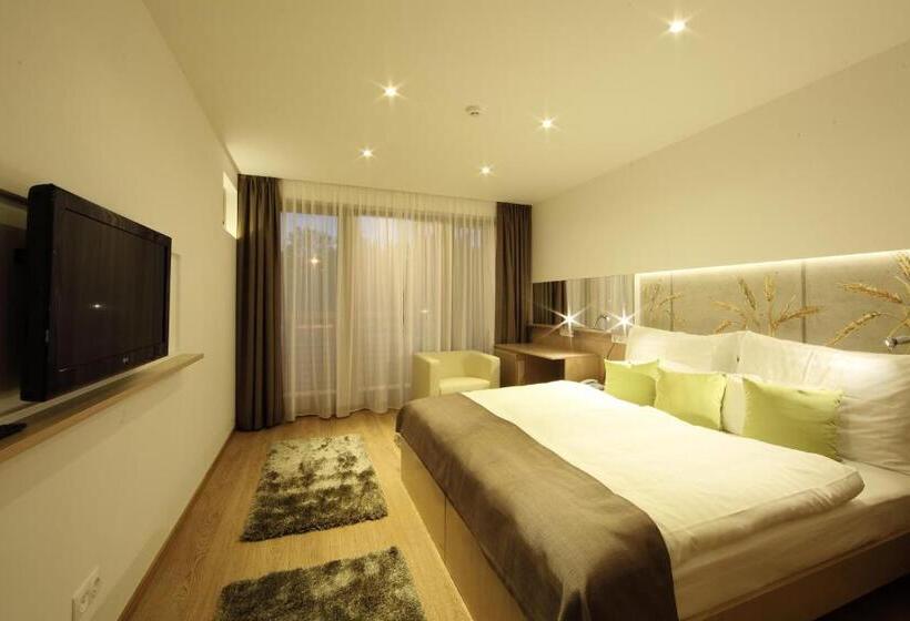 غرفة قياسية, Historia Malomkert