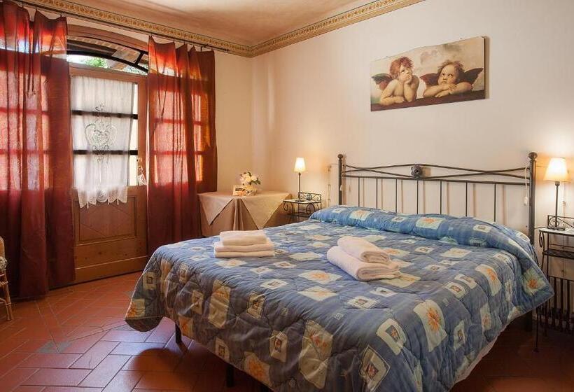 غرفة قياسية رباعية, Agriturismo Il Piastrino