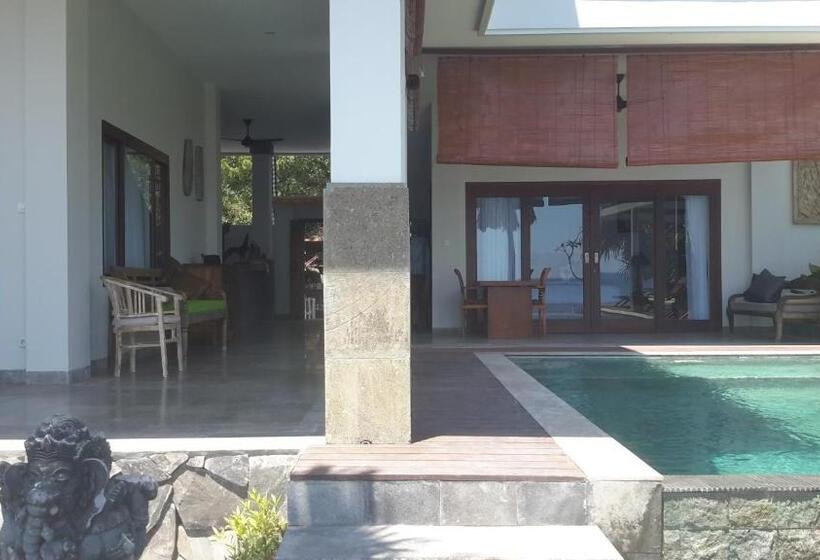 חדר דלוקס נוף לים, Amed Beach Villa