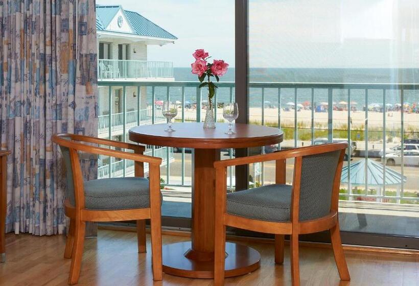 חדר דחוקס עם מיטת קינג, Sea Crest Inn