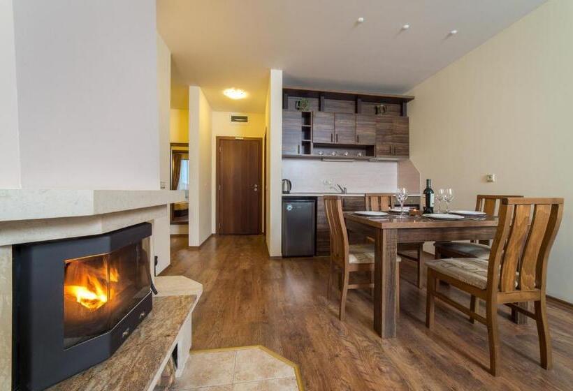 דירה בת חדר שינה 1 עם מרפסת, Oak Residence Hotel & Relax