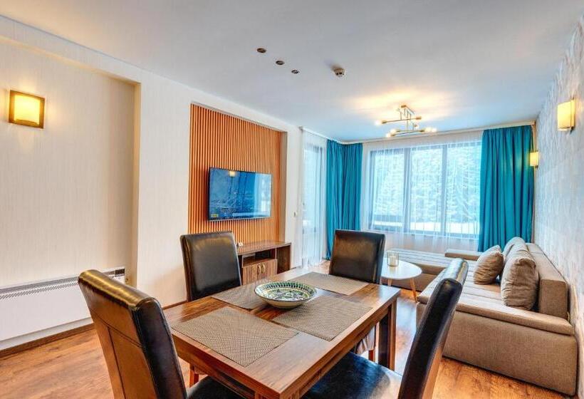 דירה בת חדר שינה 1 עם מרפסת, Oak Residence Hotel & Relax