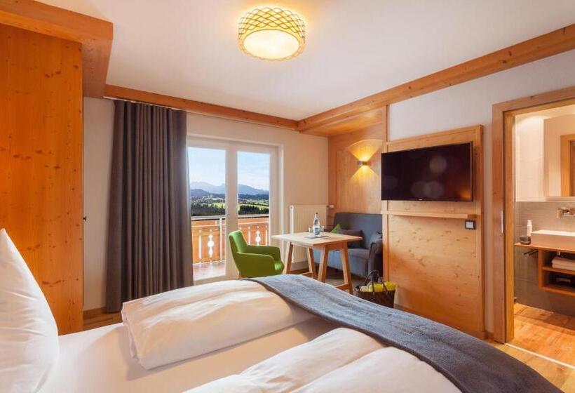 스탠다드 발코니 룸, Panorama Allgäu Spa Resort