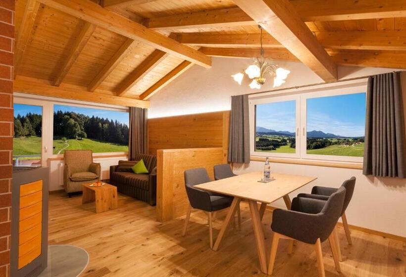 Люкс с Балконом, Panorama Allgäu Spa Resort