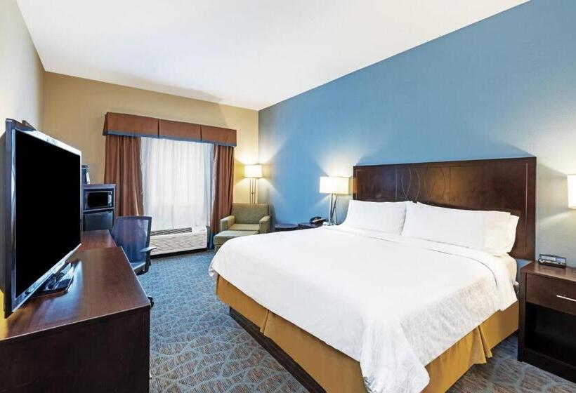 장애인을 위한 킹사이즈 침대 스탠다드 룸, Holiday Inn Express & Suites Floresville By Ihg
