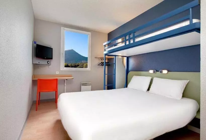 ２段ベッド付きスタンダードルーム, Ibis Budget Clermontferrand Nord Riom