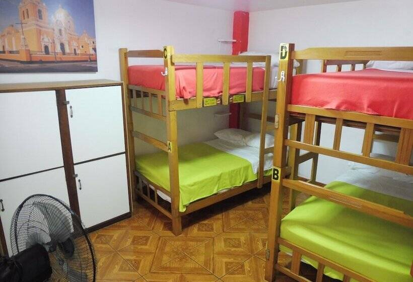 Кровать в Общей Комнате, Paypurix Hostel Lima Airport