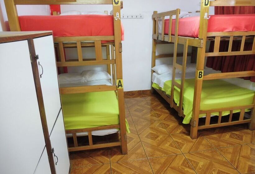 Кровать в Общей Комнате, Paypurix Hostel Lima Airport