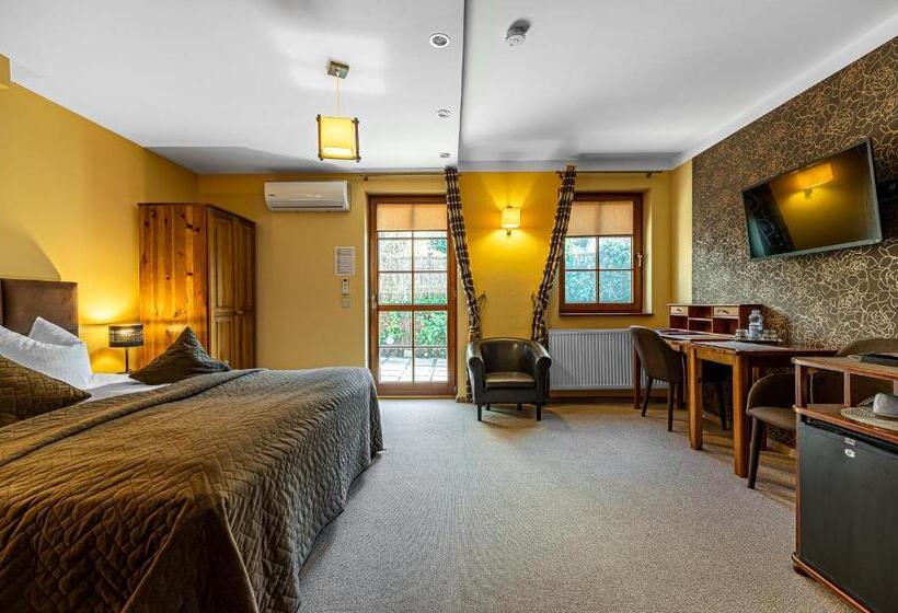 شقة غرفة واحدة مزودة بتراس, Pensjonat Miejski