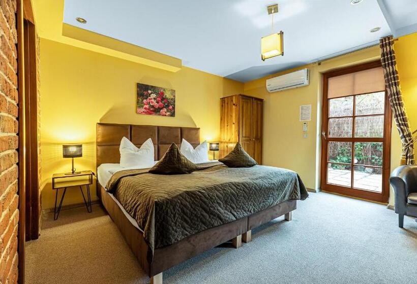 شقة غرفة واحدة مزودة بتراس, Pensjonat Miejski