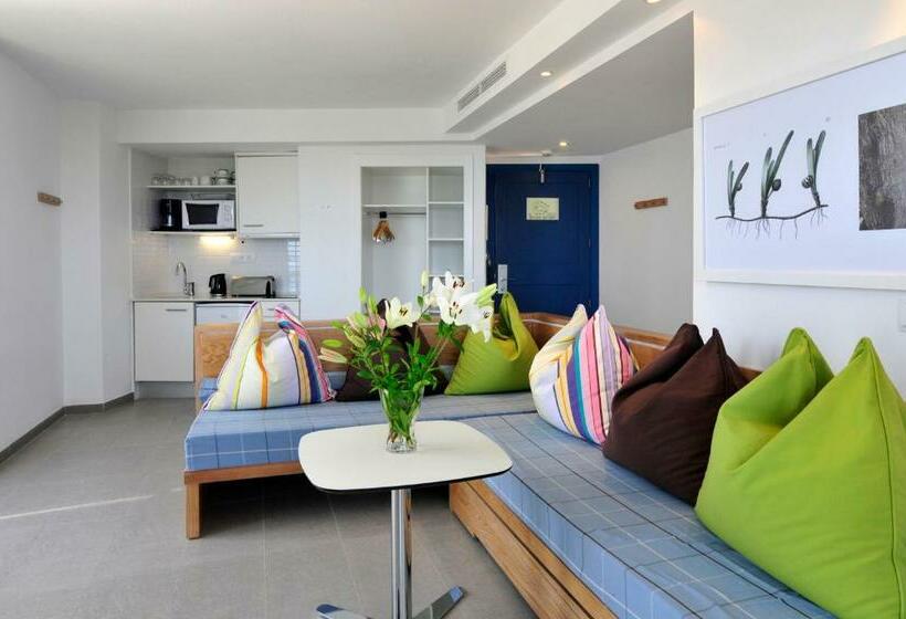 침실 1개 바다 전망 아파트, Hipotels Apartamentos Cala Bona