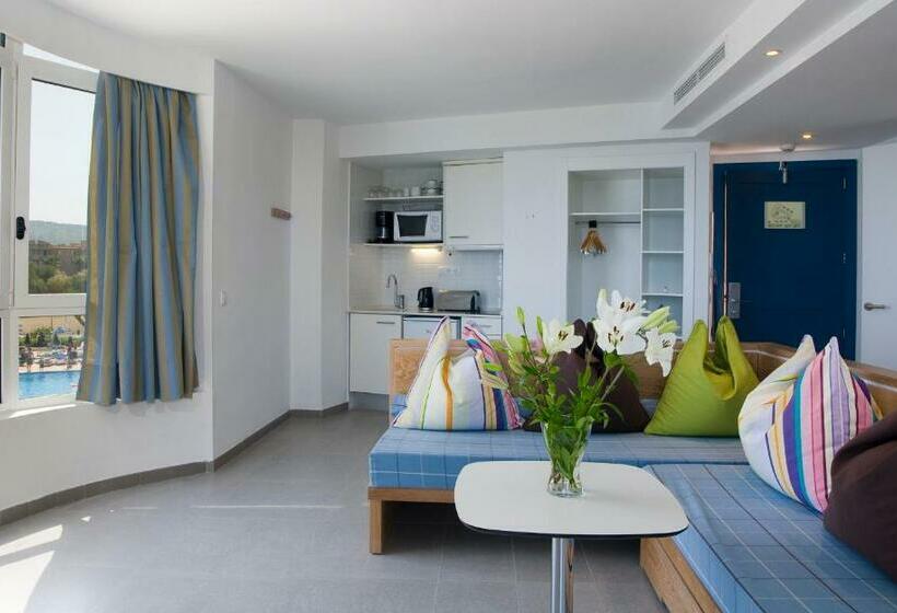 침실 1개 바다 전망 아파트, Hipotels Apartamentos Cala Bona