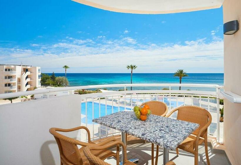 침실 1개 풀장 전망 아파트, Hipotels Apartamentos Cala Bona