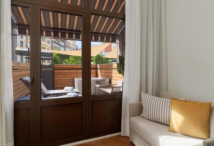 Habitación Deluxe con Terraza, H10 Metropolitan 4* Sup