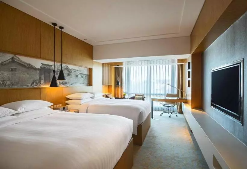 Deluxe-huone, Renaissance Beijing Wangfujing