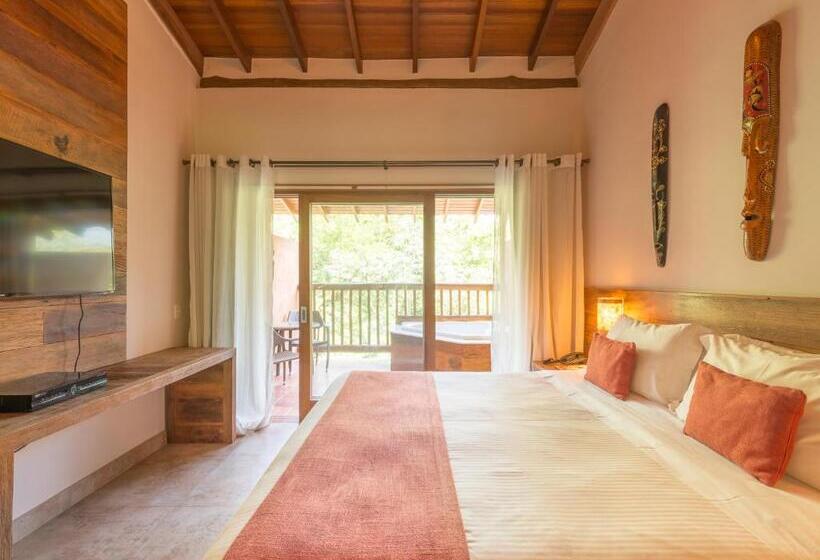 带按摩浴盆的套房, Kalango Hotel Boutique