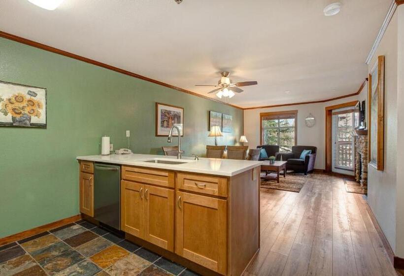 1ベッドルームアパートメント, Powderhorn Lodge 223: Pennyroyal Suite