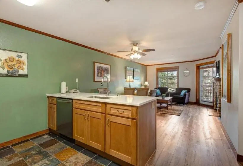 １ベッドルームアパートメント, Powderhorn Lodge 223: Pennyroyal Suite
