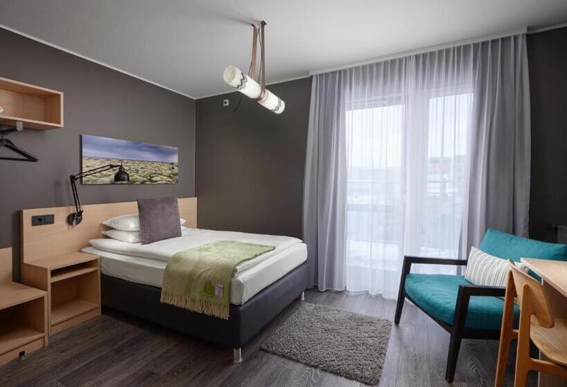 اتاق استاندارد یک نفره, Alda Hotel Reykjavík