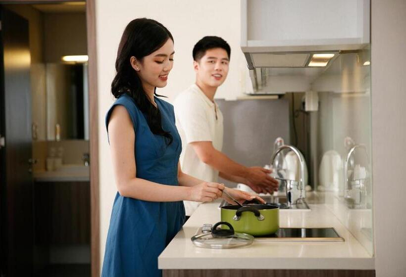 2 베드룸 이그제큐티브 아파트, êmm Hotel Saigon