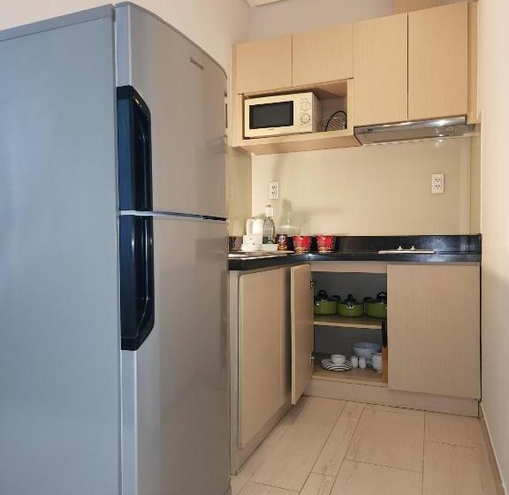 침실 2개 디럭스 아파트, êmm Hotel Saigon