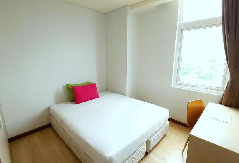 침실 2개 디럭스 아파트, êmm Hotel Saigon