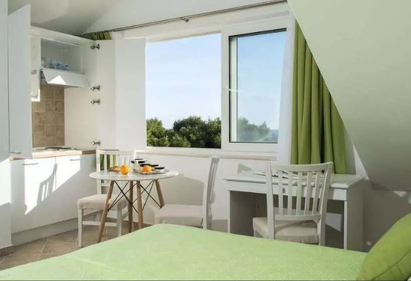 استودیوی استاندارد با چشم‌انداز دریا, Apartments Milka & Miho