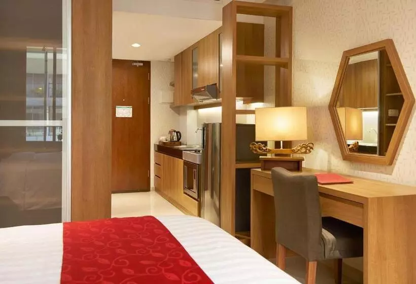 Deluxe-huone Allasnäkymä, Ramada Encore By Wyndham Bali Seminyak