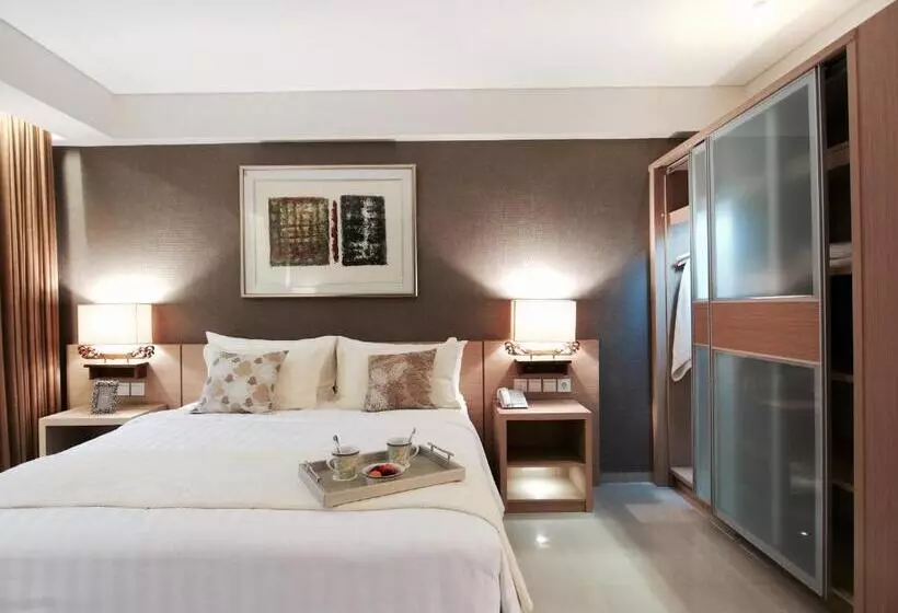 Deluxe-huone Allasnäkymä, Ramada Encore By Wyndham Bali Seminyak