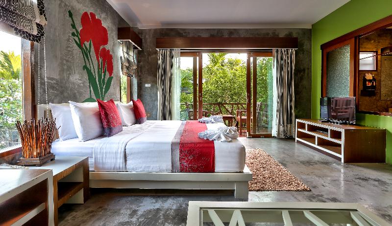 Deluxe Szoba, Sairee Hut Resort Koh Tao