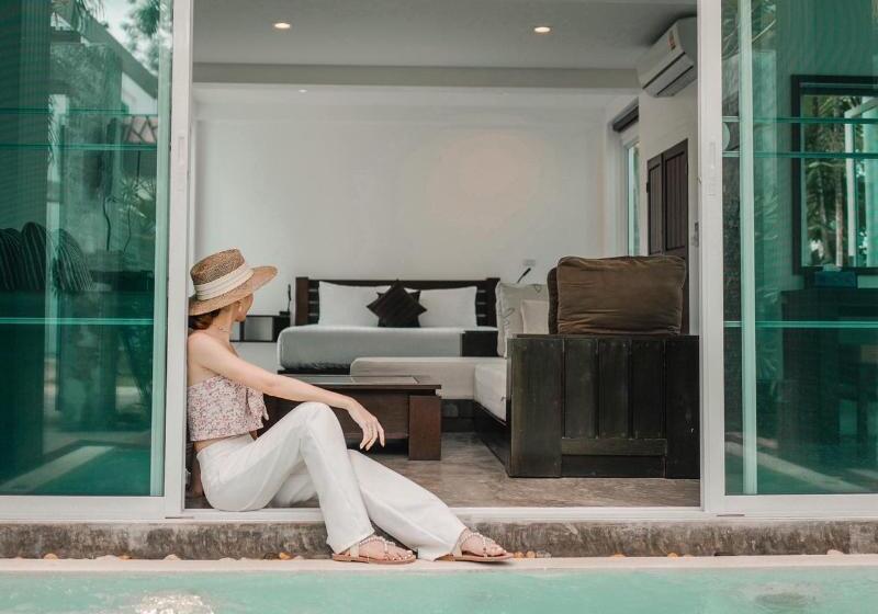 Villa 1 Hálószoba Uszodával, Sairee Hut Resort Koh Tao