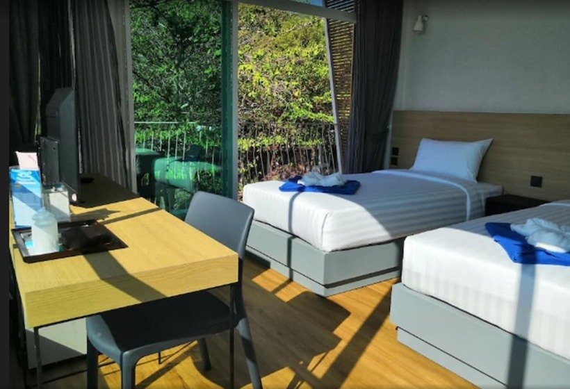 Tengerre Néző Deluxe Szoba, Sairee Hut Resort Koh Tao
