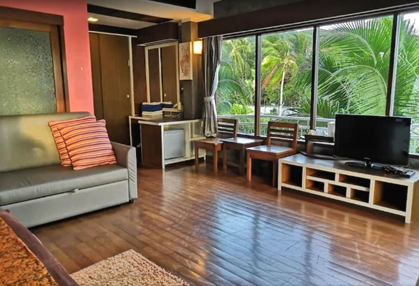 풀장 전망 디럭스 룸, Sairee Hut Resort Koh Tao