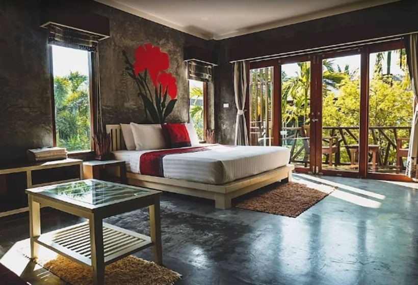 Medencére Néző Deluxe Szoba, Sairee Hut Resort Koh Tao