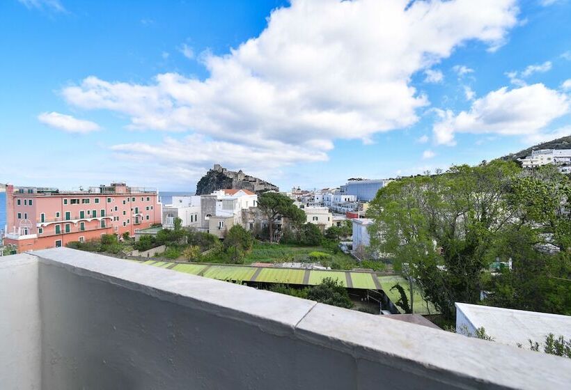 اتاق استاندارد با چشم‌انداز باغ, Villa Panoramica