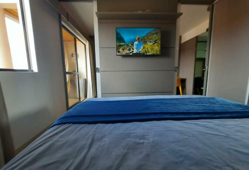 اتاق استاندارد چهار تخته, Flat Decoração Náutica C/vista Lago Paranoá