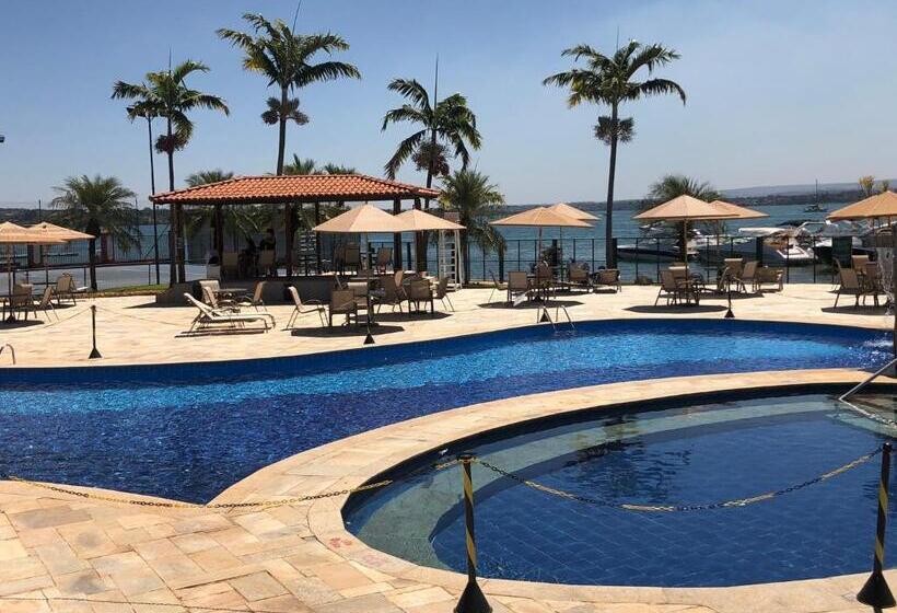 اتاق استاندارد چهار تخته, Flat Decoração Náutica C/vista Lago Paranoá