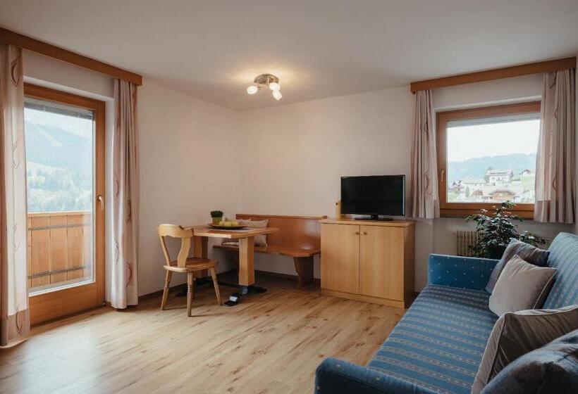 Апартаменты 1 Спальня с Балконом, Oberaldoss Residence Wellness