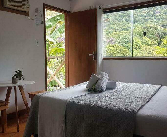 اتاق استاندارد با بالکن, Suites Casa Do Indio Jungle, A Melhor Vista Da Floresta